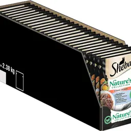 SHEBA Nature's Collection in Sauce - Katzennassfutter mit Thunfisch im Portionsbeutel, 28 x 85g