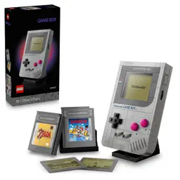 LEGO Super Mario Game Boy – Nintendo Modell für Erwachsene mit 2 Spielmodulen inkl. Zelda & Ständer