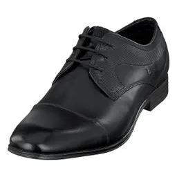 bugatti man Herren Sneaker & Schnürschuhe, Freizeit, schwarz, 43 EU
