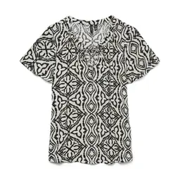 VERO MODA Vmmenny String SS Top WVN Ga