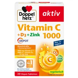 Doppelherz Vitamin C 1000 + D3 + Zink