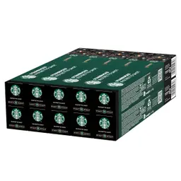 STARBUCKS Ristretto Shot Kaffeekapseln, Dunkle Röstung, 10 x 10 Stück (100 Kapseln)