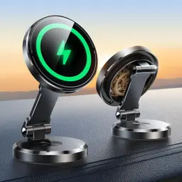 JOYROOM 15W Magsafe Autohalterung mit Ladefunktion und Drehrotation für iPhone 12–17, für das Armaturenbrett