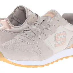 Skechers Damen Side Street Sneaker, Grau, 36 EU