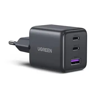 UGREEN 30W USB C Ladegerät 3-Port PD für iPhone 17, iPad & Galaxy S25 (Schwarz)