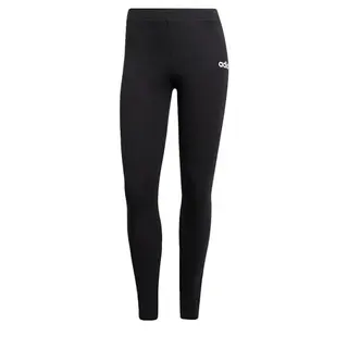 adidas Women's Essentials Cotton Leggings, Black/White, XS