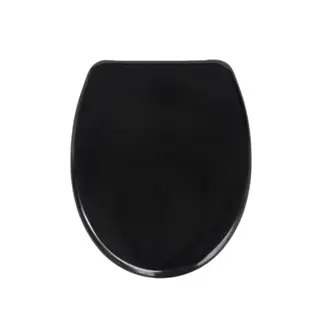 SAINOS Duroplast-Toilettensitz mit Soft-Close, Edelstahl-Scharniere, Schnellverschluss, leicht zu reinigen, 180 kg Belastbarkeit
