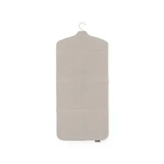 Brabantia Faltbares Dampfbrett, 91,5 x 41 cm, hitzefest, vielseitiger Aufhängehaken, für einfaches Dämpfen, grau