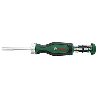 Bosch Ratschenschraubendreher mit 12 Bits im Magazin - Amazon Edition