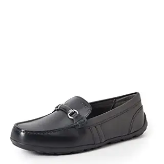 Geox Herren Mokassins J New Fast Boy, Schwarz, Gr. 38 EU