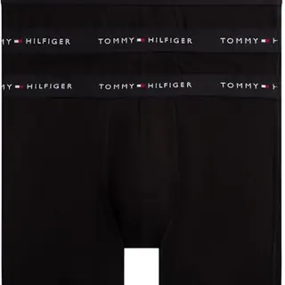 Tommy Hilfiger Herren 3er Pack Boxershorts, Schwarz, L