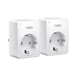 TP-Link Tapo P110 Smart WLAN Steckdose mit Energieverbrauchskontrolle, kompatibel mit Alexa & Google Home, 2er Pack