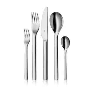 WMF Habitum 60-teiliges Besteck Set für 12 Personen, spülmaschinenfest, Cromargan Edelstahl
