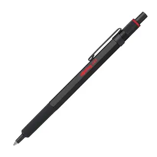 rOtring 600 Kugelschreiber, nachfüllbar, mittlere Spitze, schwarzer Schaft