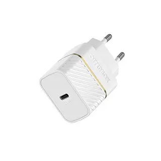 OtterBox USB-C PD 20W Schnelllade-Netzteil - Weiß/Schwarz