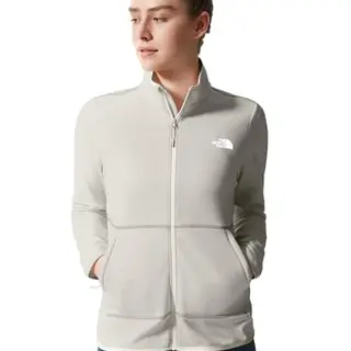 THE NORTH FACE Canyonlands Full Zip - White Dune Heather, Größe L