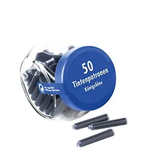 Pelikan Standard-Tintenpatronen, Königsblau, 50 Stück