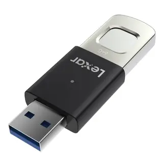 Lexar JumpDrive F35 PRO 256 GB USB 3.0 Flash-Laufwerk, bis zu 400 MB/s, 10 Fingerabdruck-IDs