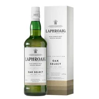 Laphroaig Select Islay Single Malt Scotch Whisky 700ml mit Geschenkverpackung, sanfter Torfrauch & süßliche Noten