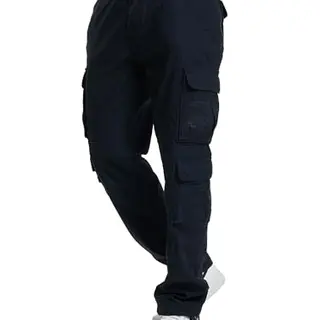 Brandit Slim Fit Hose, Navy, Größe M