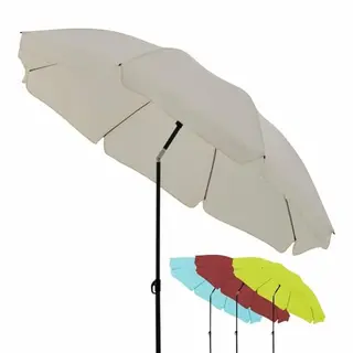 derby Sonnenschirm 200 cm Natur, UV-Schutz 40+