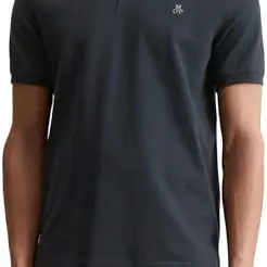 Marc O'Polo Herren Polohemd, Blau, XXL