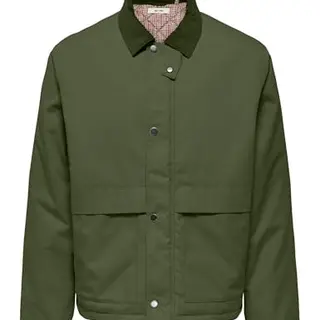 Only & Sons Herren Jacke Onskosmo Padded, Olive Night