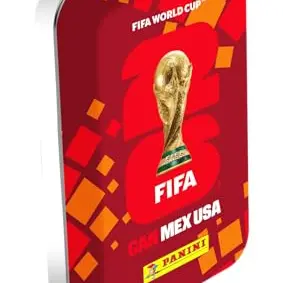 Panini FIFA WM 2026 Sticker Metallbox Pocket mit 8 Taschen