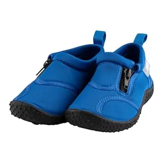 Sterntaler Badeschuhe Zipper – Unisex Baby Aquaschuhe – Schnelltrocknend in Königsblau, Größe 20