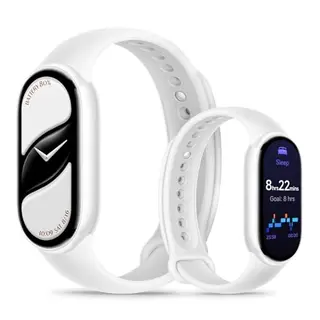 Xiaomi Smart Band 10 - Fitness-Tracker mit AMOLED-Display, 21 Tage Akku, Wasserdicht, Schlaf- und Herzfrequenzmessung, 150+ Sportmodi, Pearl White