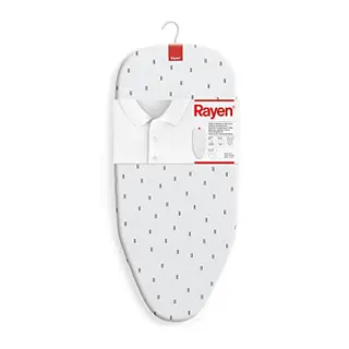 Rayen Tischbügelbrett, kompaktes Klappdesign, aufhängbar, bedruckt, ca. 73,5 x 31,5 cm