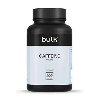 Bulk Koffeintabletten, 200 mg, 100 Tabletten