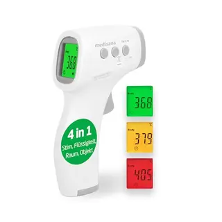 medisana TM A79 Infrarot Thermometer, kontaktloses digitales Fieberthermometer