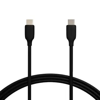 Amazon Basics USB-C-auf-USB-C 2.0 Schnellladekabel, 1.8 m, Schwarz