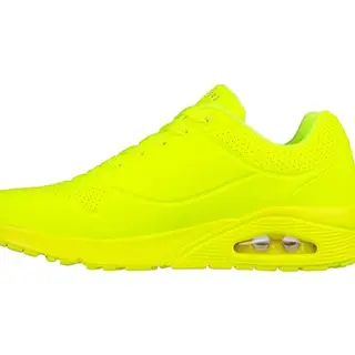 Skechers Herren Uno Stand On Air Turnschuhe, Lime Durabuck, Größe 41 EU