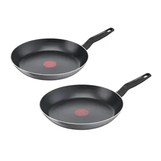 Tefal Easy Cook & Clean Pfannenset 24/28 cm, Antihaft, Made in France, einfache Reinigung