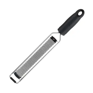 MasterChef Parmesanreibe Zester mit ergonomischem Griff, Edelstahlklinge, spülmaschinenfest