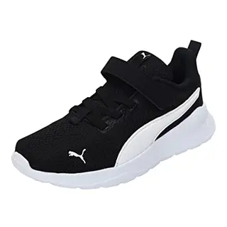 PUMA Anzarun Lite Ac+ Unisex Kinder Sneaker, Puma Schwarz/Weiß, 29 EU