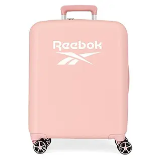 Reebok Roxbury Kabinenkoffer Pink 40x55x20 cm, 38,4 L, 2 kg, 4 Doppelrollen, TSA-Schloss, Handgepäck