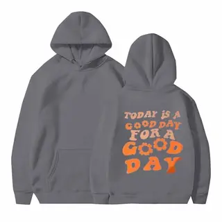 HOOODO Sale Damen Mädchen Puff Hoodies mit niedlicher Grafik, Langarm Pullover, Sweatshirts, Preppy Mode für Teenager, Thermoshirt kurzarm