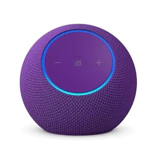 Amazon Echo Dot Max mit Alexa, raumfüllender Klang, Smart-Home-Hub, Amethyst, neue Generation