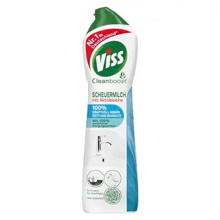 Viss Cleanboost Scheuermilch 500 ml - Effektives Reinigungsmittel gegen Fett und Schmutz