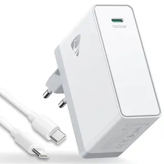 Aioneus 100W USB-C Netzteil für MacBook Pro/Air und iPad Pro, 2m Ladekabel