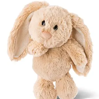 NICI Kuscheltier Hase Hellbraun 20 cm – Weiches Plüschtier zum Kuscheln und Spielen, tolle Geschenkidee