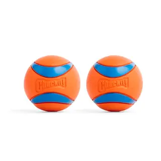 Chuckit! Ultra Ball, Medium, 2er Pack, Bunt