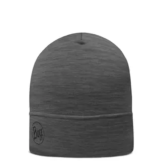 Buff® Mütze aus 100% Merinowolle, leicht, nachhaltig, unisex, outdoor, multifunktional, Einheitsgröße, Farbe: Gris
