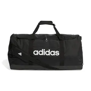 adidas Unisex Essentials Linear Duffel Bag, Schwarz/Weiß, L