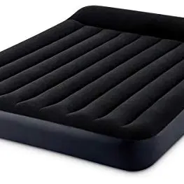Intex 64143 Luftmatratze für Doppelbett, 152 x 203 x 25 cm, Schwarz, California King