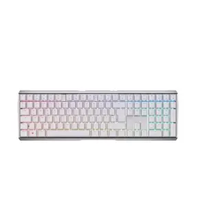 CHERRY MX 3.0S Wireless Gaming-Tastatur, QWERTZ, Bluetooth & Kabel, Rot MX2A Switches, Weiß