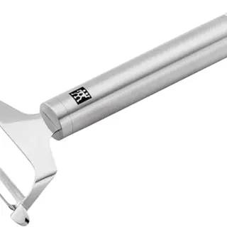 ZWILLING Pro Pendelschäler, 17 cm, Edelstahl, ergonomischer Griff, Silber